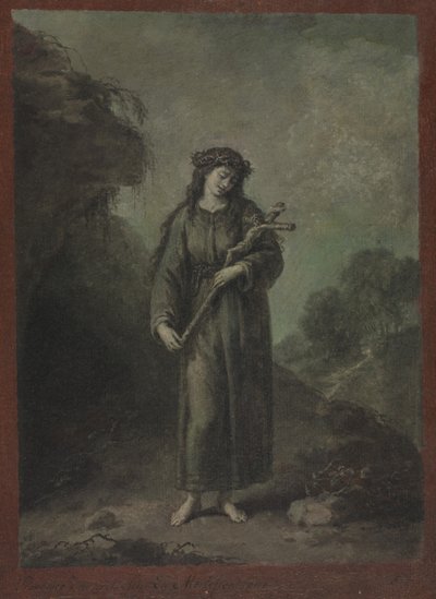 A mortificação, 1763 ou antes. de Francesco Zuccarelli