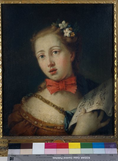 Jovem cantor de Francesco Zugno