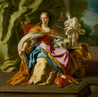 Alegoria da nobreza da ordem de Malta, 1747. de Francesco de Mura
