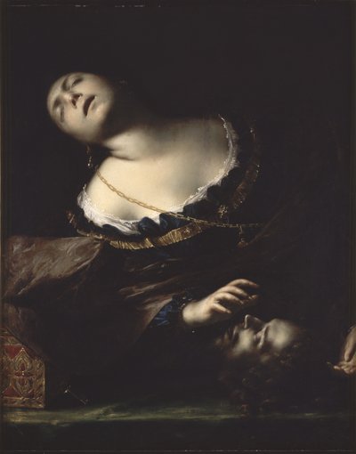 Herodias com a cabeça do Batista, 1633-35 de Francesco del Cairo
