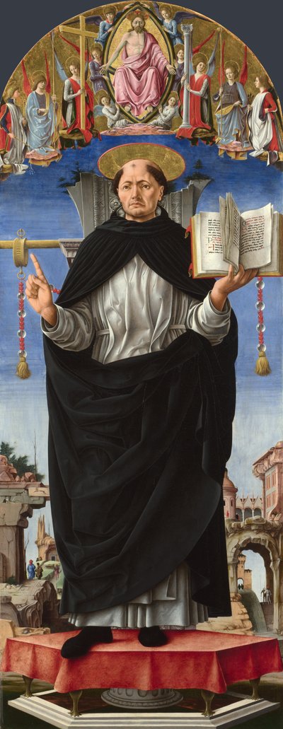 São Vicente Ferrer, c. 1473-1475. de Francesco del Cossa