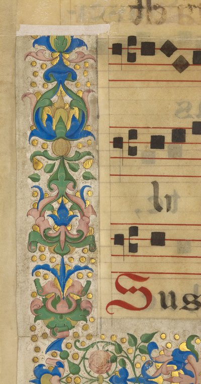 Rebordo decorativo de Francesco di Antonio del Chierico