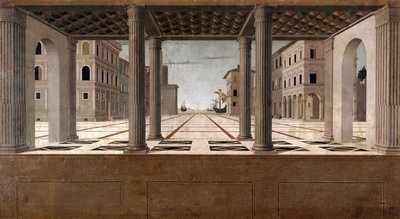 Visão arquitetônica, c. 1490 de Francesco di Giorgio Martini