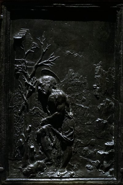 São Jerónimo Penitente, c.1470-75 (bronze patinado) de Francesco di Giorgio Martini
