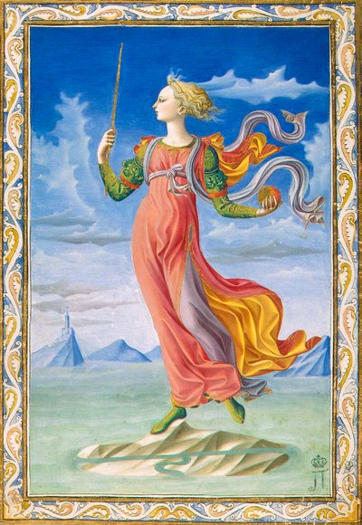 Alegoria de Roma, c1448. de Francesco di Stefano Pesellino