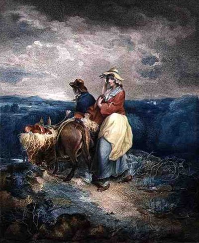 The Itinerant Potters, gravado por John Whessell (c.1760-1823), pub. por T. Simpson e Darling & Thompson de Francis (after) Wheatley
