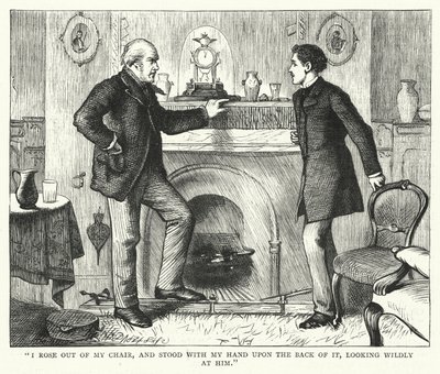 Ilustração para grandes expectativas de Charles Dickens (gravura) de Francis Arthur Fraser