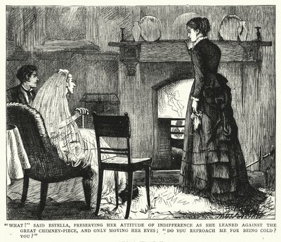 Ilustração para grandes expectativas de Charles Dickens (gravura) de Francis Arthur Fraser
