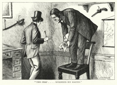 Ilustração para grandes expectativas de Charles Dickens (gravura) de Francis Arthur Fraser