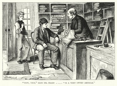 Ilustração para grandes expectativas de Charles Dickens (gravura) de Francis Arthur Fraser