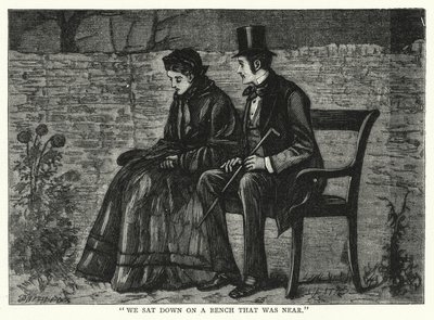 Ilustração para grandes expectativas de Charles Dickens (gravura) de Francis Arthur Fraser