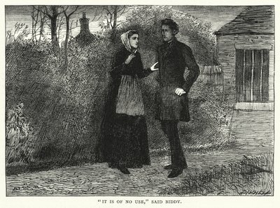 Ilustração para grandes expectativas de Charles Dickens (gravura) de Francis Arthur Fraser