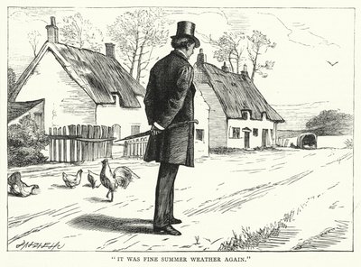 Ilustração para grandes expectativas de Charles Dickens (gravura) de Francis Arthur Fraser
