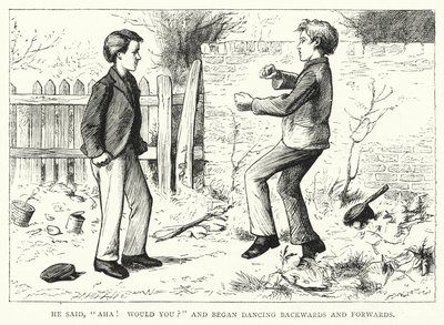 Ilustração para grandes expectativas de Charles Dickens (gravura) de Francis Arthur Fraser