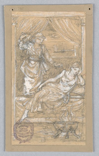 Cena clássica de Francis Augustus Lathrop