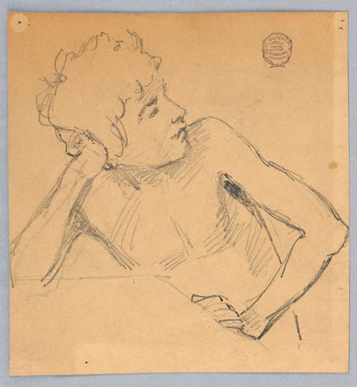 Estudo de Figura de Francis Augustus Lathrop