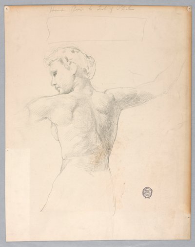 Esboço para "Noite" de Francis Augustus Lathrop