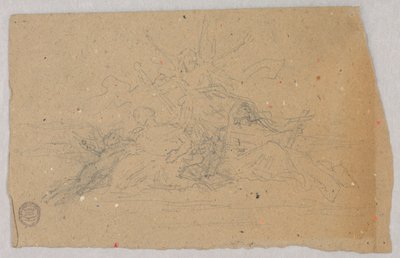 Esboço de Caridade, Fé e Esperança de Francis Augustus Lathrop
