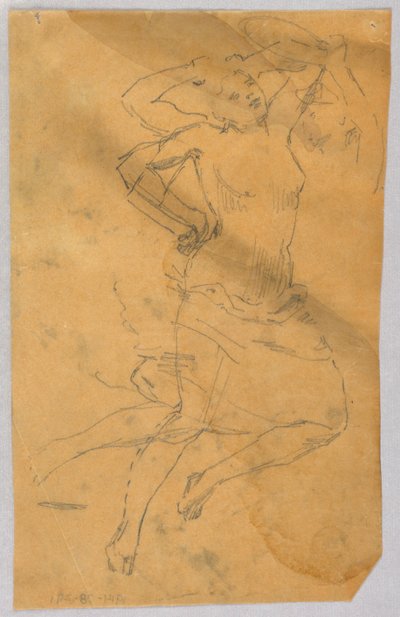 Esboço de uma Figura Feminina de Francis Augustus Lathrop