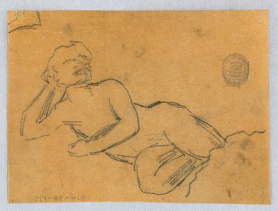 Esboço de um nu feminino de Francis Augustus Lathrop