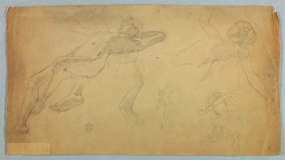 Esboços de Figuras Nuas de Francis Augustus Lathrop