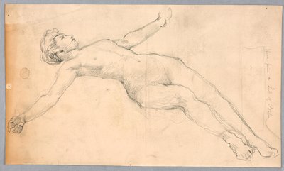 Estudo para "Diana e Suas Atendentes entre as Constelações" de Francis Augustus Lathrop