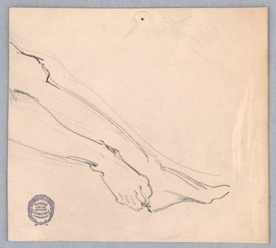 Estudo para "Diana e Suas Atendentes entre as Constelações" de Francis Augustus Lathrop
