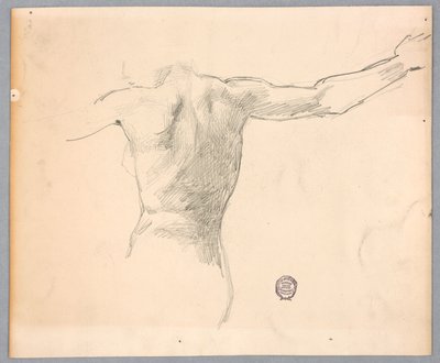 Estudo para "Diana e Suas Atendentes entre as Constelações" de Francis Augustus Lathrop