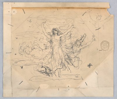 Estudo para "Zodíaco" de Francis Augustus Lathrop