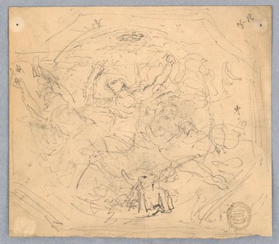 Estudo para "Zodíaco" de Francis Augustus Lathrop