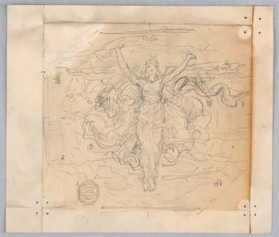 Estudo para "Zodíaco" de Francis Augustus Lathrop