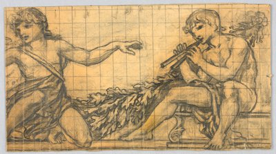 Estudo para um mural de Francis Augustus Lathrop