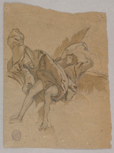 Estudo para um anjo de Francis Augustus Lathrop