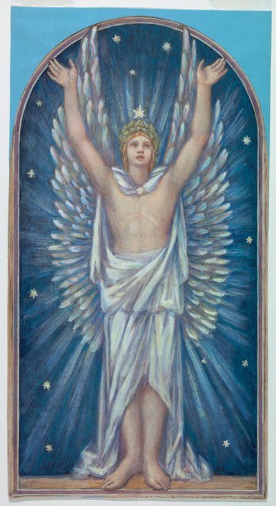 Estudo para figura de Francis Augustus Lathrop