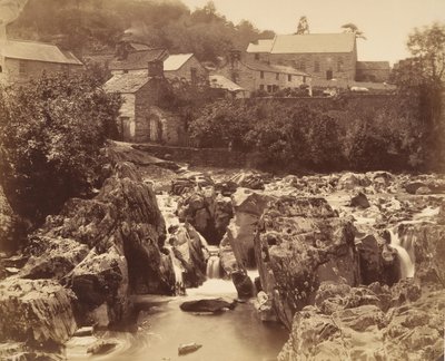 Para Pont y pair, Bettws-y-Coed, North Wales, 1856. de Francis Bedford