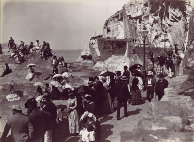 Ilfracombe, Capstone Parade, década de 1870. de Francis Bedford