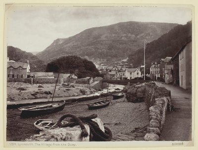 Lynmouth, a vila do cais de Francis Bedford