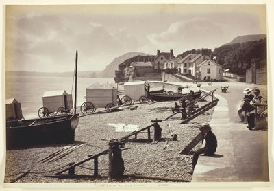 Sidmouth, West of Esplanade, 186094. de Francis Bedford