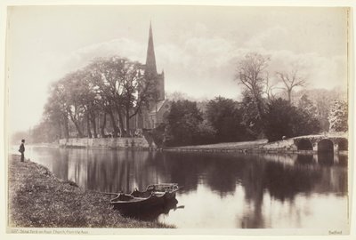 Stratford-on-Avon, Igreja do Avon, 186094. de Francis Bedford