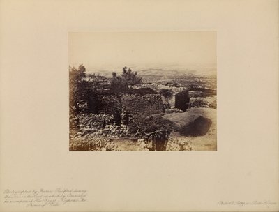 Alto Beth-Horon de Francis Bedford