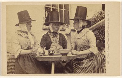 Grupo Galês - Três Mulheres Velhas ao Chá, N.º 2 de Francis Bedford