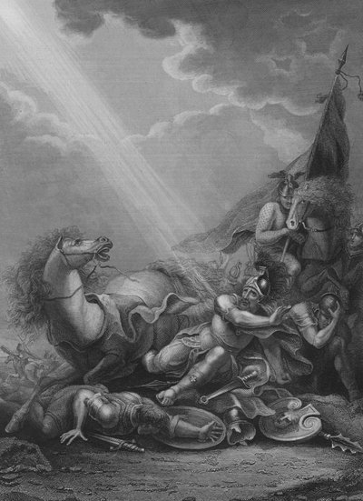 A Conversão de São Paulo (gravura) de Francis Bourgeois