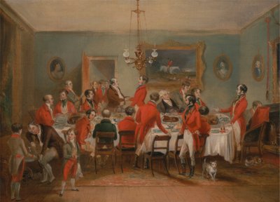 Salão dos Solteiros: O Pequeno Almoço de Caça de Francis Calcraft Turner