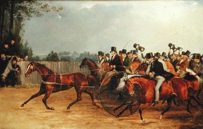 Trote de 100 milhas em Sunbury Common de Francis Calcraft Turner