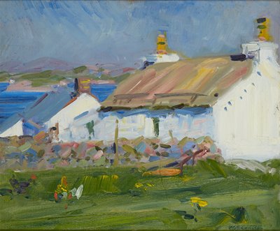 Crofts, Iona (óleo a bordo) de Francis Campbell Boileau Cadell