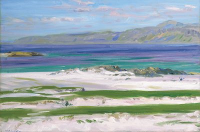 Iona Sound e Ben More (óleo sobre tela) de Francis Campbell Boileau Cadell