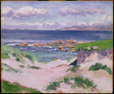Iona, c.1920s (ver 145805 para pintura reversa) de Francis Campbell Boileau Cadell