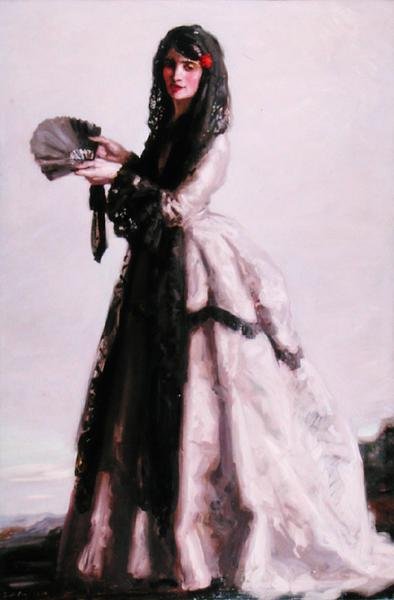 Dama Espanhola de Francis Campbell Boileau Cadell