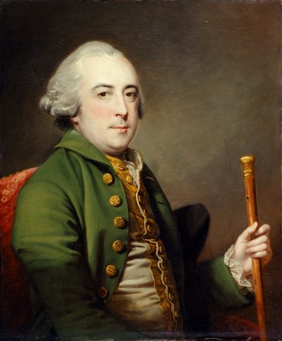 Retrato de um Cavalheiro c.1765 (óleo sobre tela) de Francis Cotes