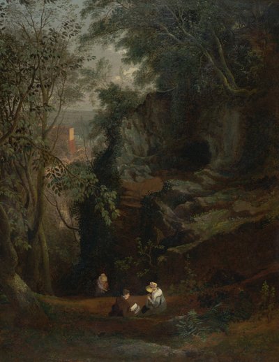 Paisagem perto de Clifton de Francis Danby